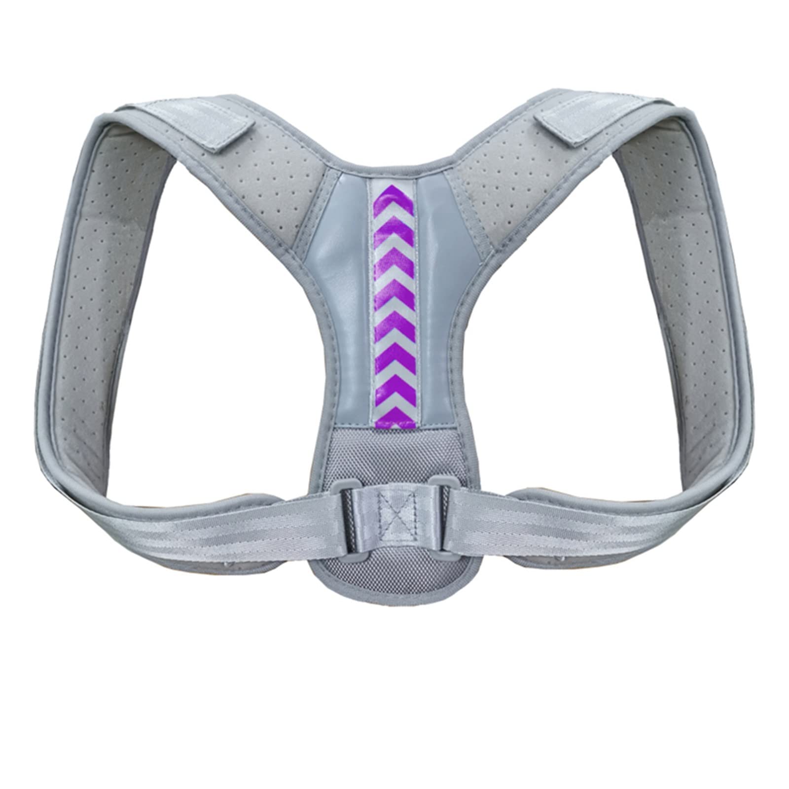Correttore posturale, correttore gobbo, Corsetto Regolabile Unisex Supporto per la Schiena Supporto clavicola Colonna vertebrale Spalla Posteriore correzione Postura Lombare Decorare