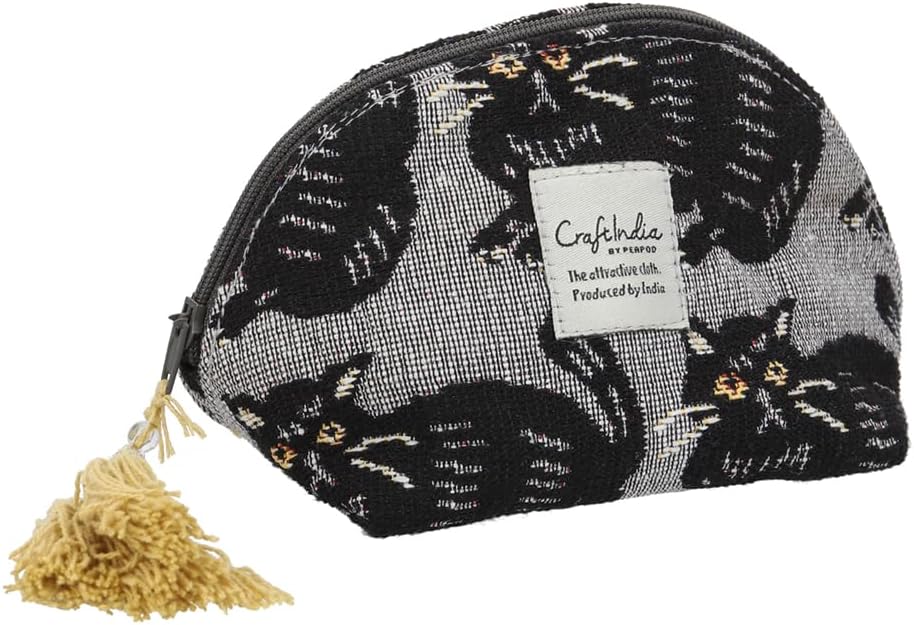 Friends Hill Craft India Mini Pouch, Shanoah, Gray BW-151-67
