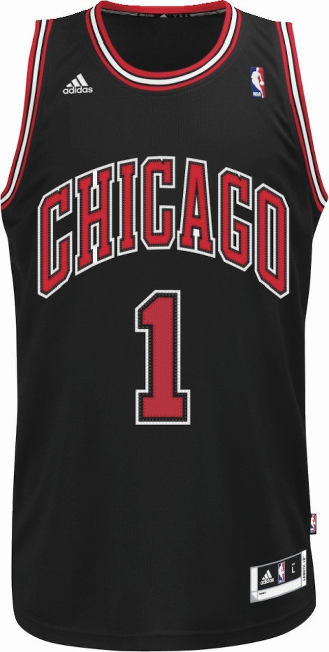 chicago bulls rose jersey