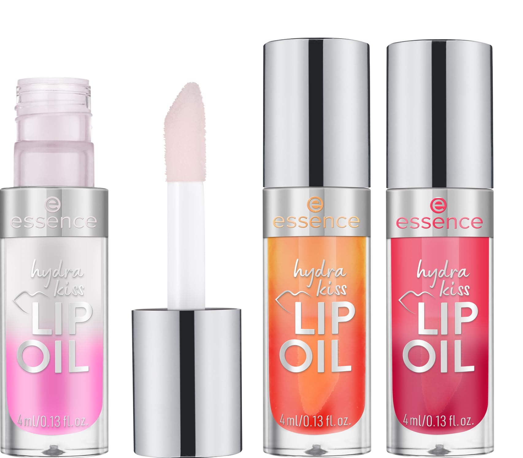 Amazon.com : essence| Hydra Kiss Lip Oil 01, 02 & 03 Bundle