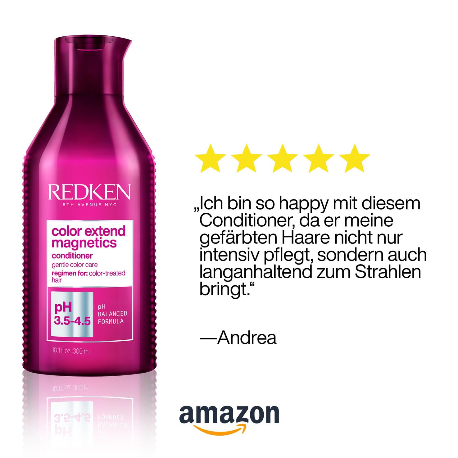 Redken | Spülung für coloriertes Haar, Pflegespülung für langanhaltende Farbe, Brillanz und Glanz, Color Extend Magnetics Conditioner