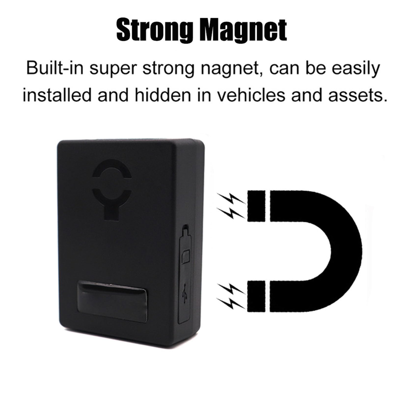 Luocute Localizzatore GPS 4G per Veicoli, Forte Antifurto Magnetico