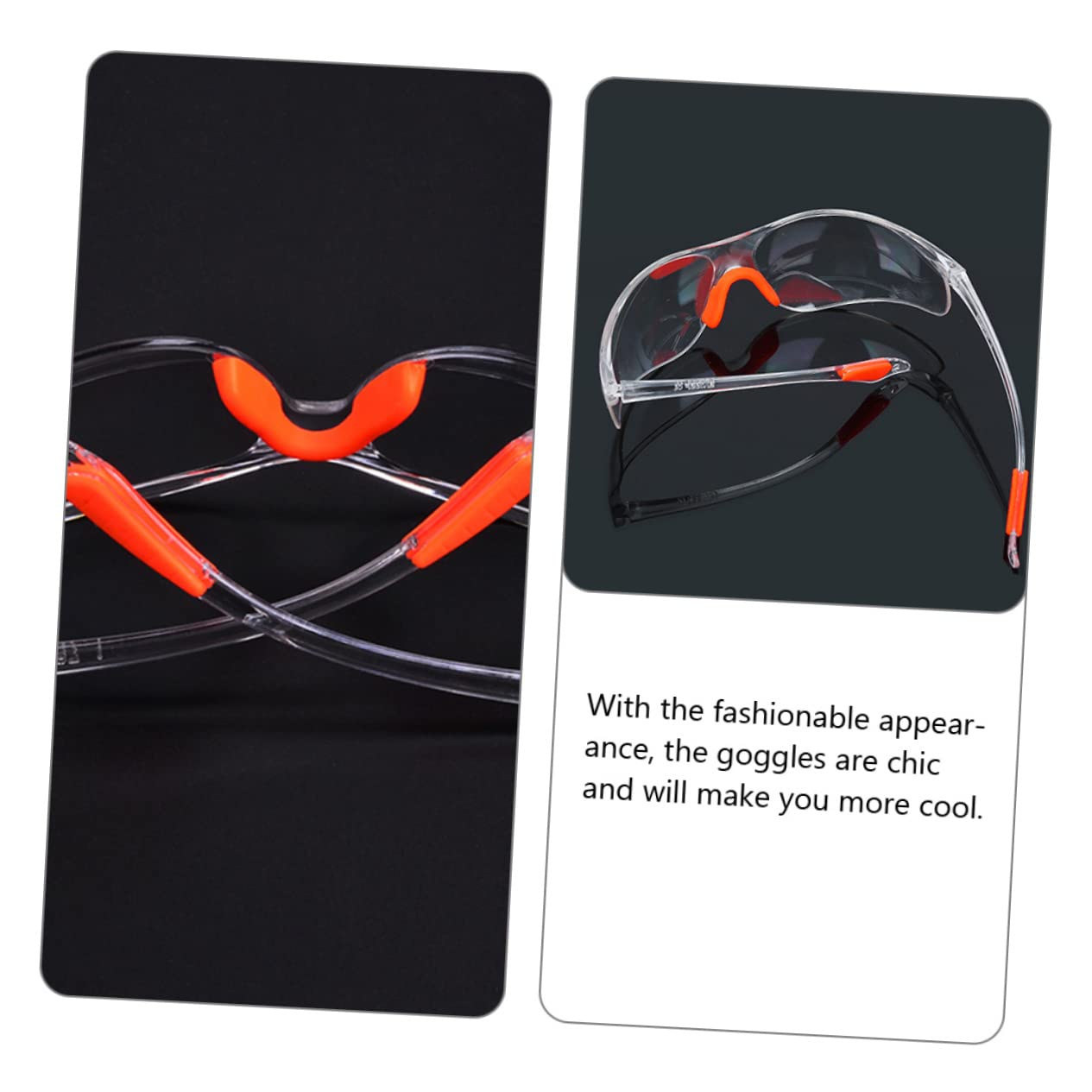 Anneome 12piezas Gafas De Protección Antivaho Para De Gafas De Seguridad Diseño Chic Para Hombres y Mujeres Para Construcción Carpintería y
