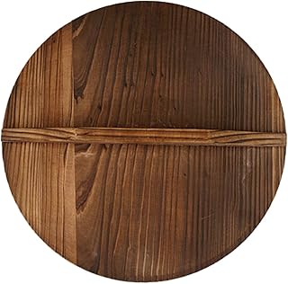 LABRIMP Tampa De Panela De Madeira Utensílios De Madeira Utensílios De Cozinha De Madeira Conjunto De Cozinha De Madeira Tampa Wok Plana Tampa De Frigideiras Tampa De Panela De Madeira