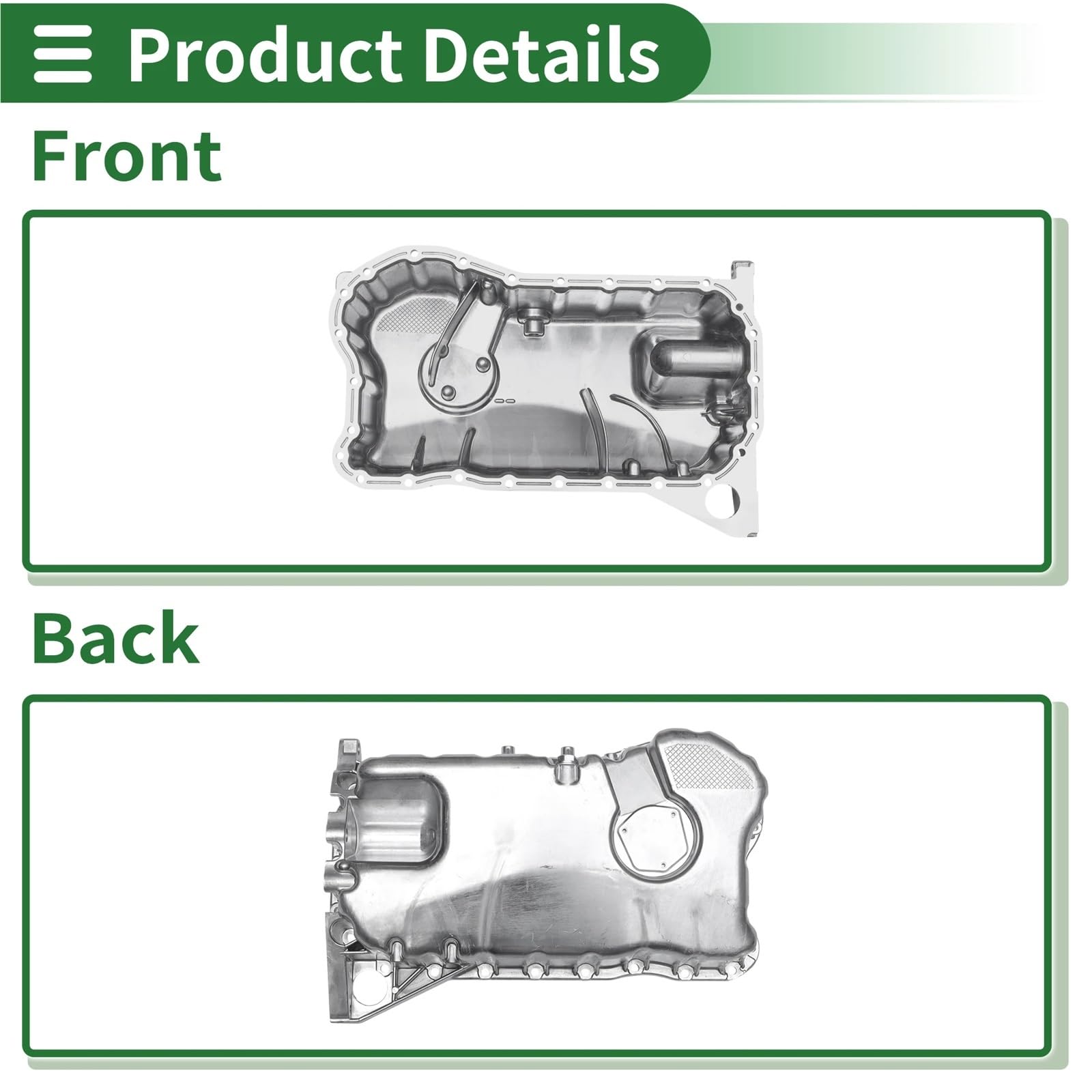 Coppa dell'olio‌ Per Volkswagen Golf Aluminum 1999-2005