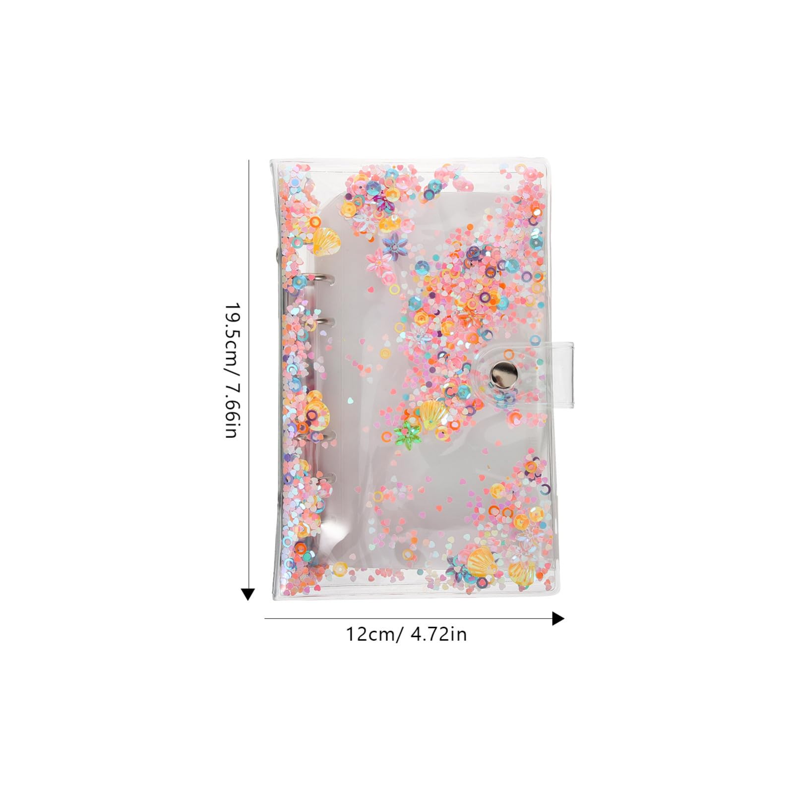 Yardwe 1Set Doll Clothing Storage Binder with Reusable Bags for Organizing Doll Dresses Shoes Hats Transparent Design for Easy Access