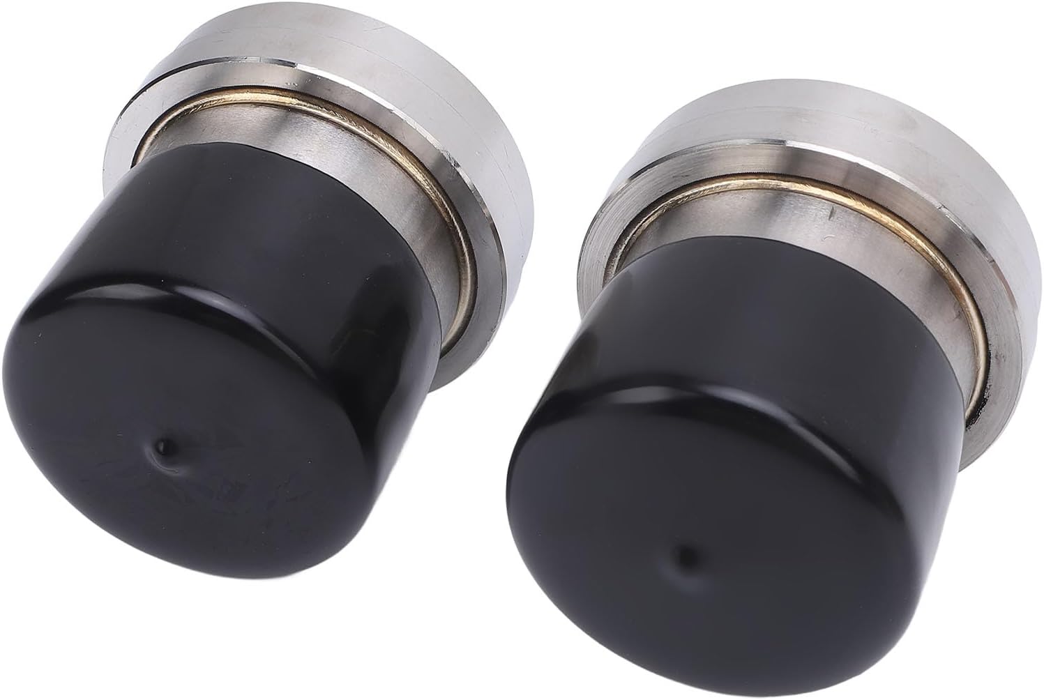 Qiilu 2 Pcs Trailer Bearing Protector, Durable Stainless Steel and Aluminum Alloy, Design for Boat Trailers and Heavy Duty Axles