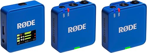 Miniatura 21 de RØDE Wireless GO II - Sistema inalámbrico de dos canales con micrófonos integrados, salidas analógica y digital USB, compatible con cámaras, Negro