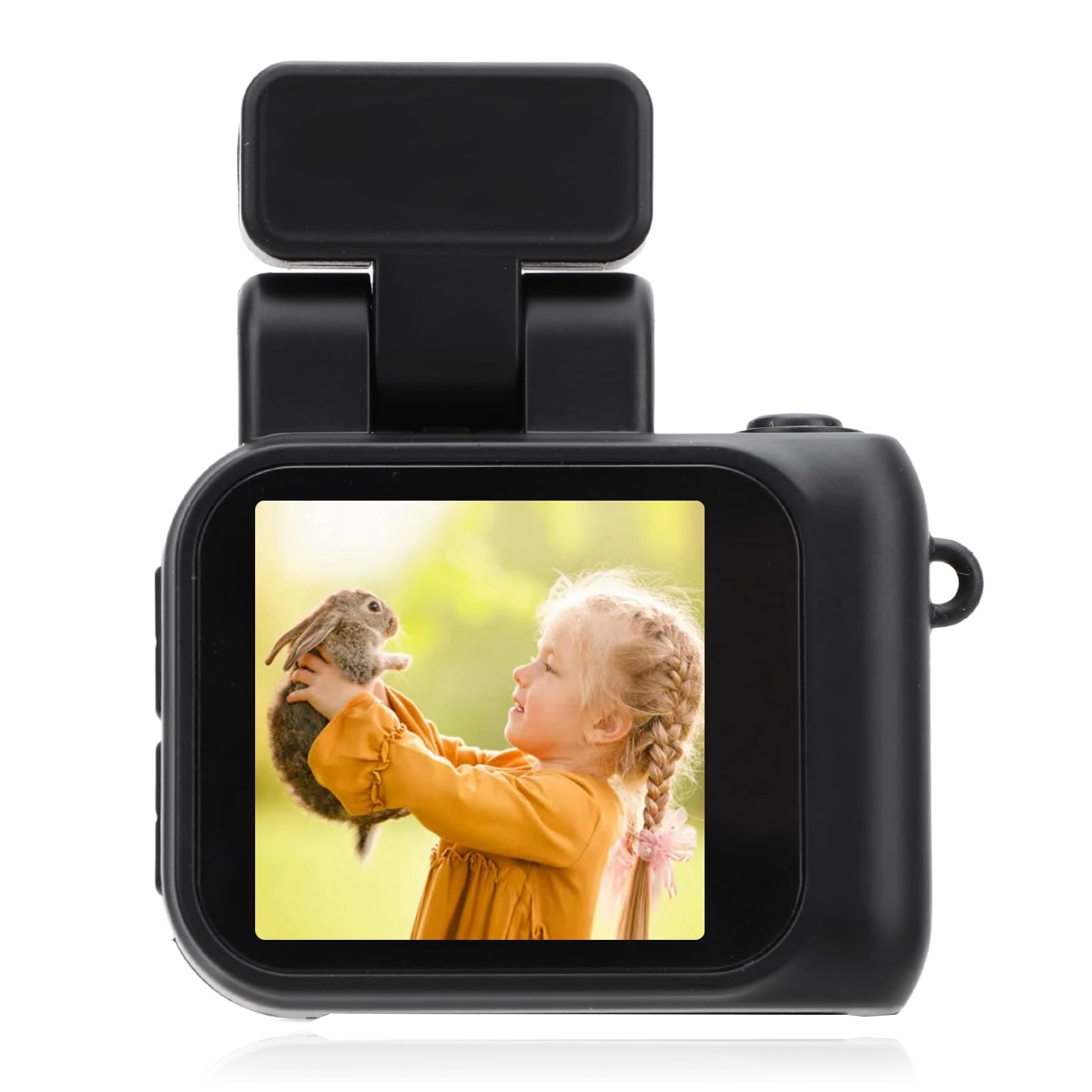 Dpofirs Mini Digital Camera, HD 1080P 2MP Small Camera with Colorful Screen, Portable Rechargeable Video Camera for Beginner