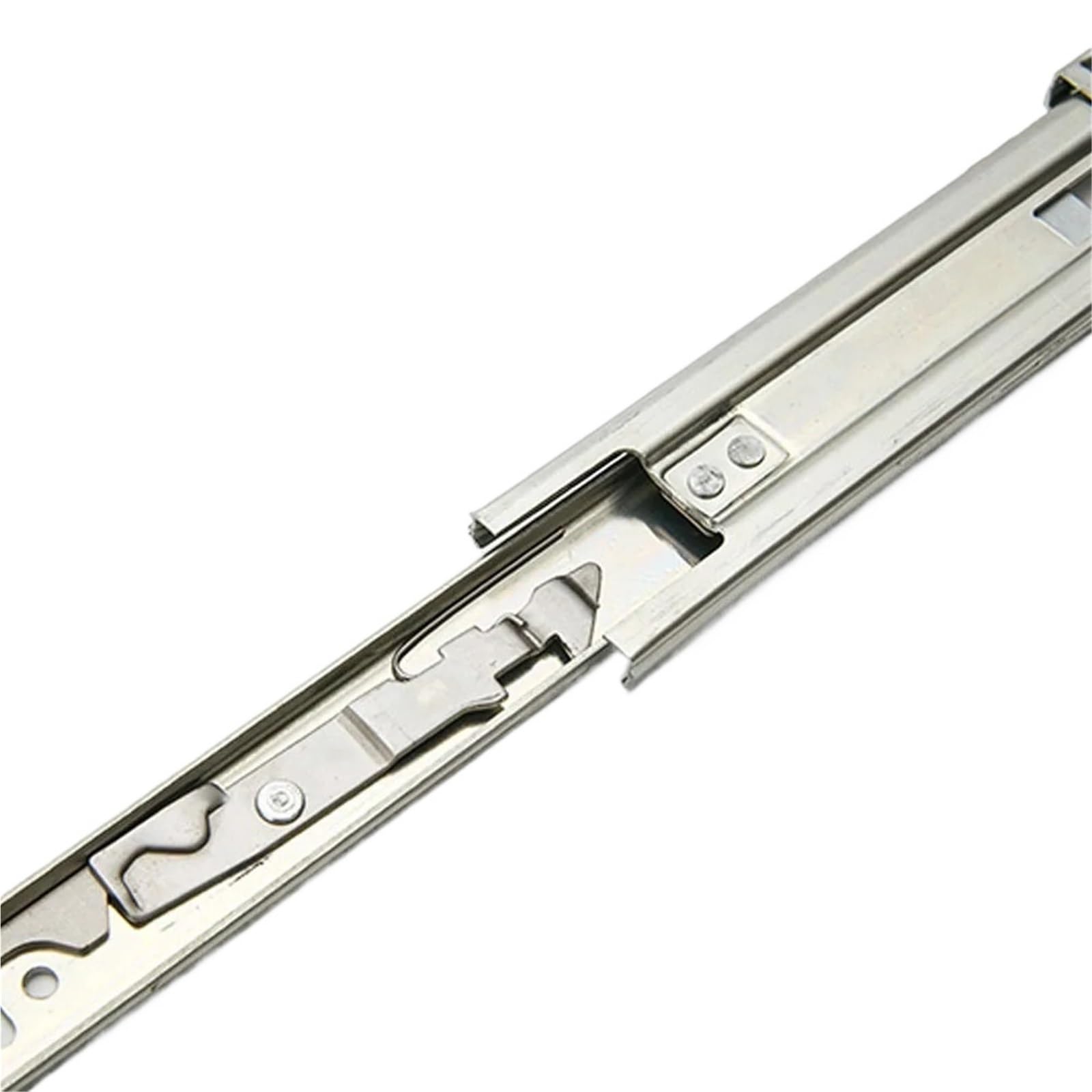 Guide per cassetti con cuscinetti a sfera montati Guide For Cassetti Resistenti A 3 Pieghe, Larghezza 45 Mm, Con Serratura(24INCH-600MM)