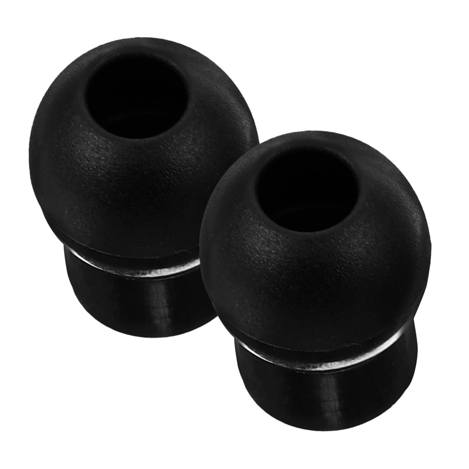SOLUSTRE 4pairs Replaceable Ear Tips Silicone Earplugs for Earbuds Easy to Clean Comfortable Fit Suitable for Stethoscope Listening
