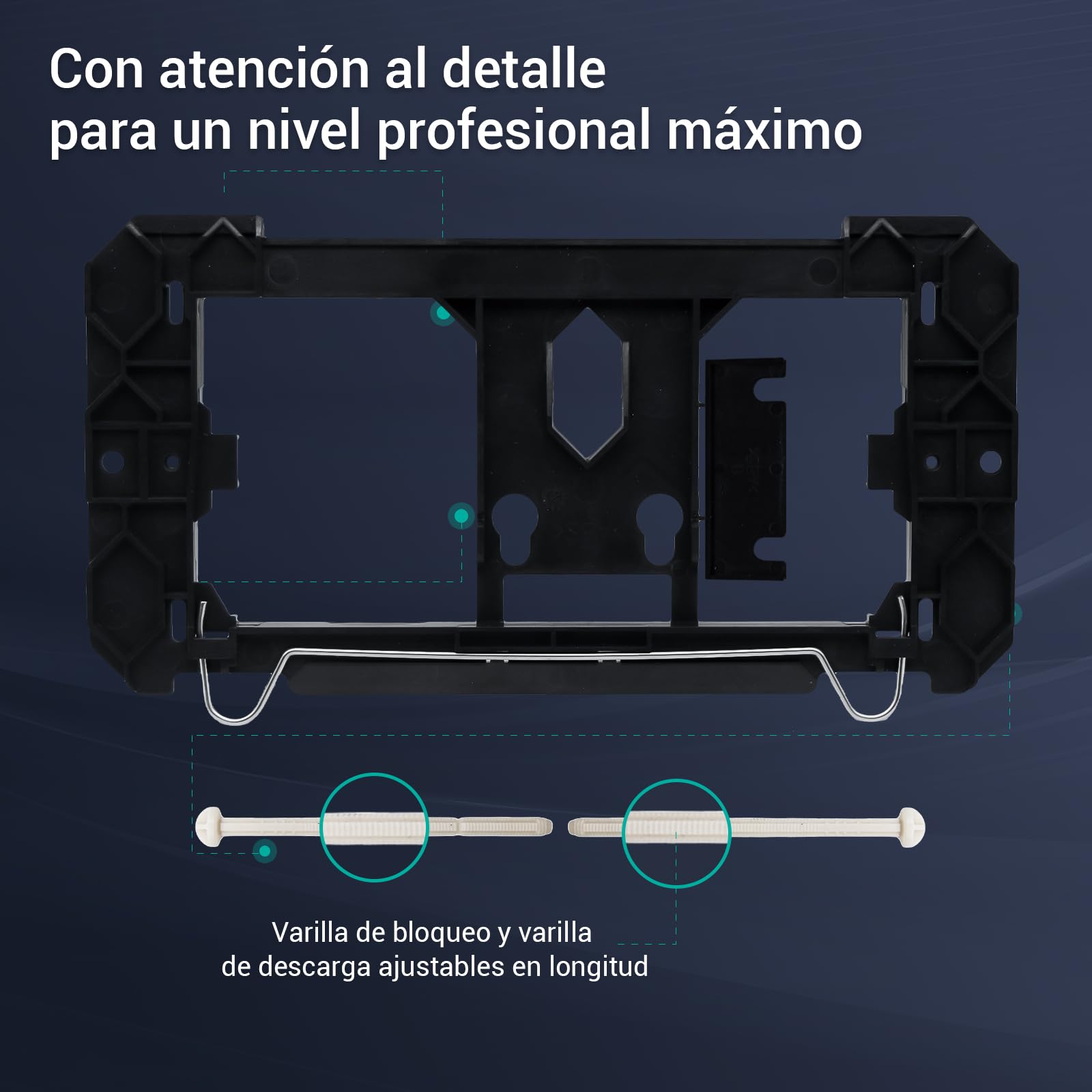 Empyreal Placa de Descarga para Cisterna de WC, Compatible con Geberit Twinline 30&UP130, Con el Kit de la Palanca de Descarga y Tornillos, Doble Función,340 x 185mm(Oro Mate)