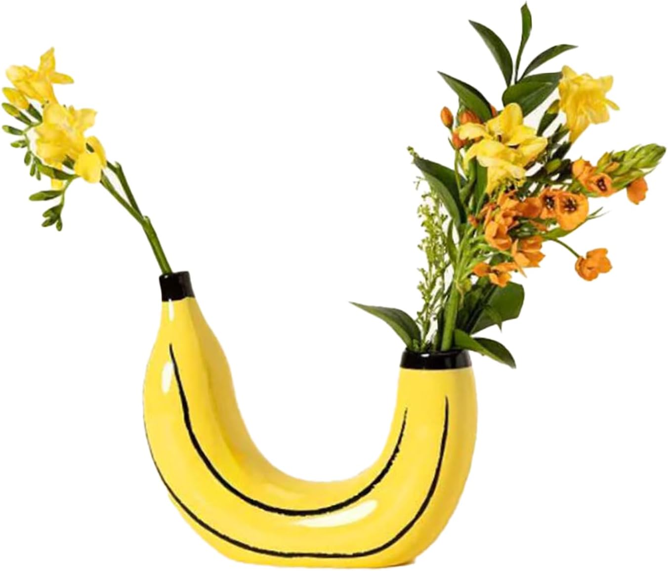 Generic Resin Banana Vase, 1pcs