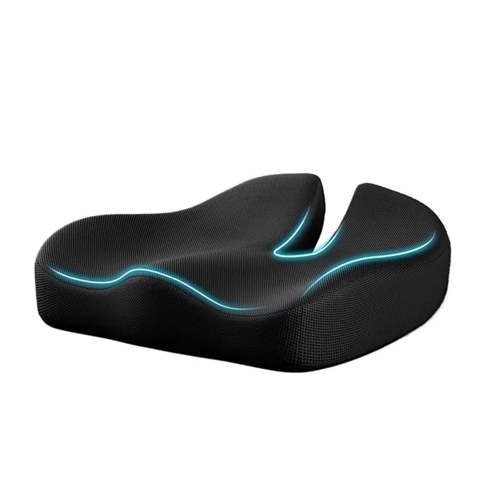 RYNVRNCOE 1pcs Seat Cushion Memory Foam Travel Pillow Car U-Shaped Interior Accessories
