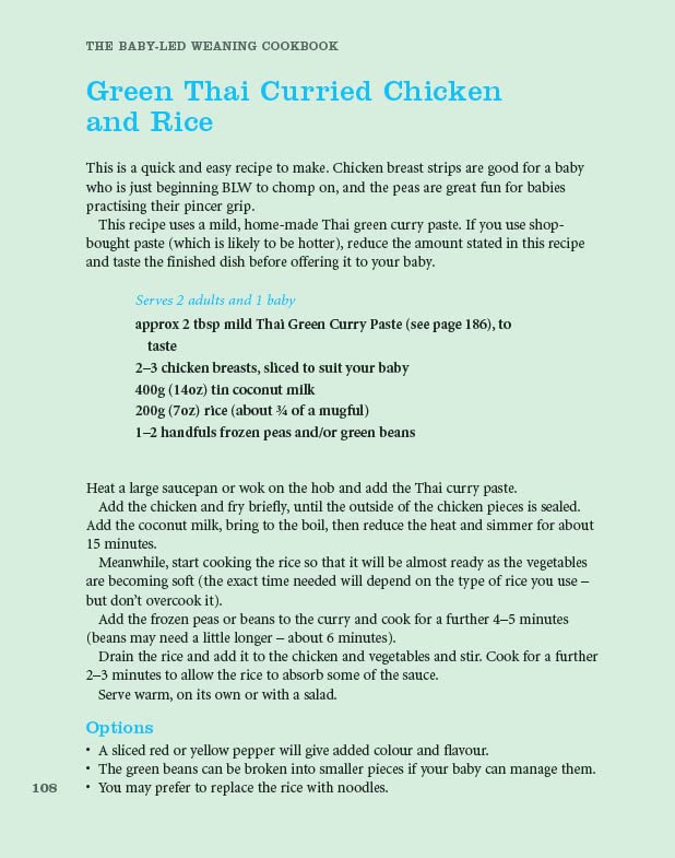 The Baby-led Weaning Cookbook: Over 130 delicious recipes for the whole family to enjoy - PT02