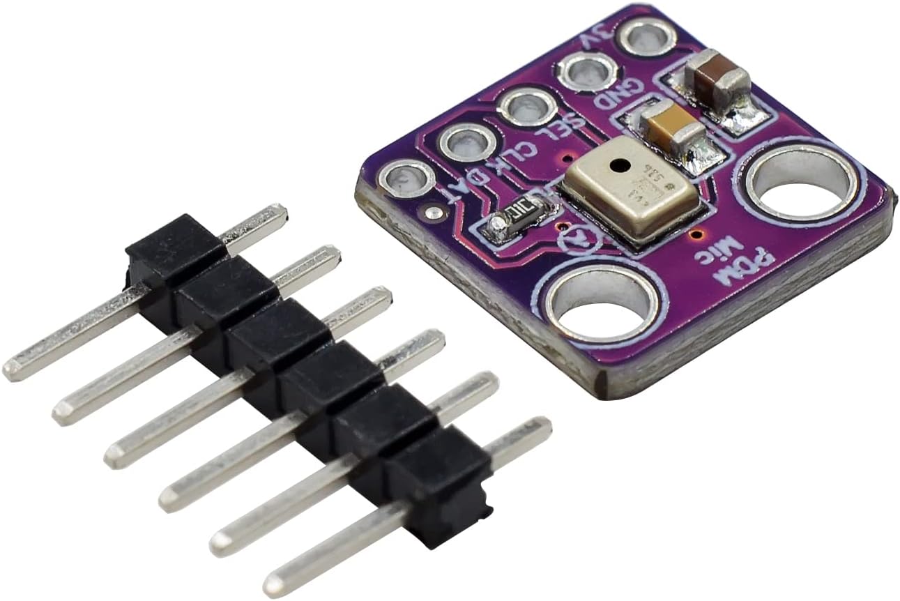 PDM Digital MEMS Microphone Module Simple Pulse Density Modulation Output Small Omnidirectional Microphone