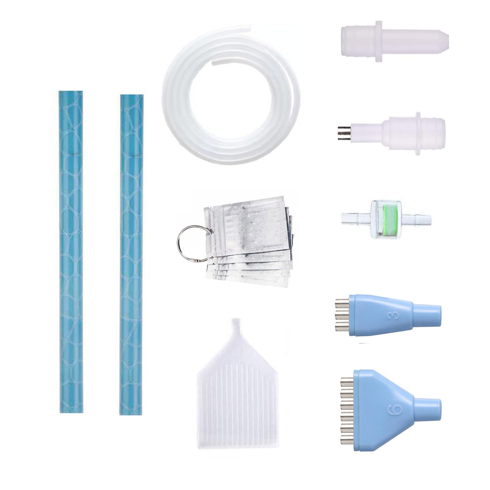 Xjdzineq Ergonomic Beads Applicators Set Multiple Tips Vacuum Pickup Tool for Rhinestones Embroidery Projects Efficient Rhinestones Craft Brush