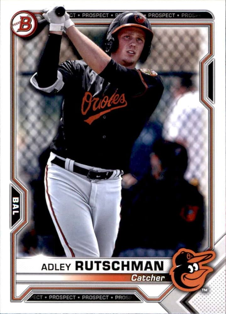 Amazon.com: 2021 Bowman Prospects #BP-121 Adley Rutschman