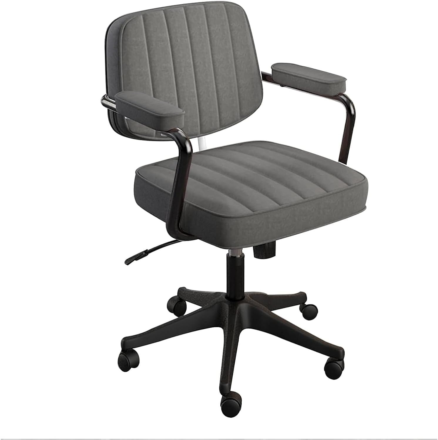 Chaise de bureau d'ordinateur confortable et pivotante pour travailler chez soi