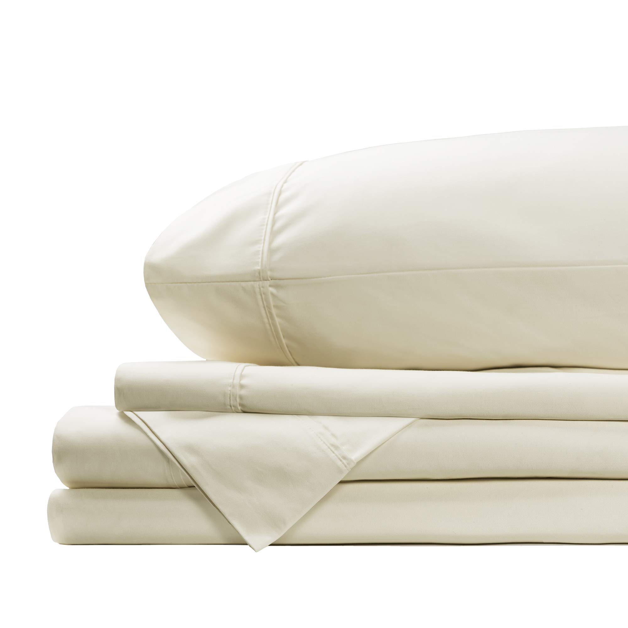 Hyde Lane Bed Sheets 500 Thread Count Cotton Deep Pocket Queen, Sateen