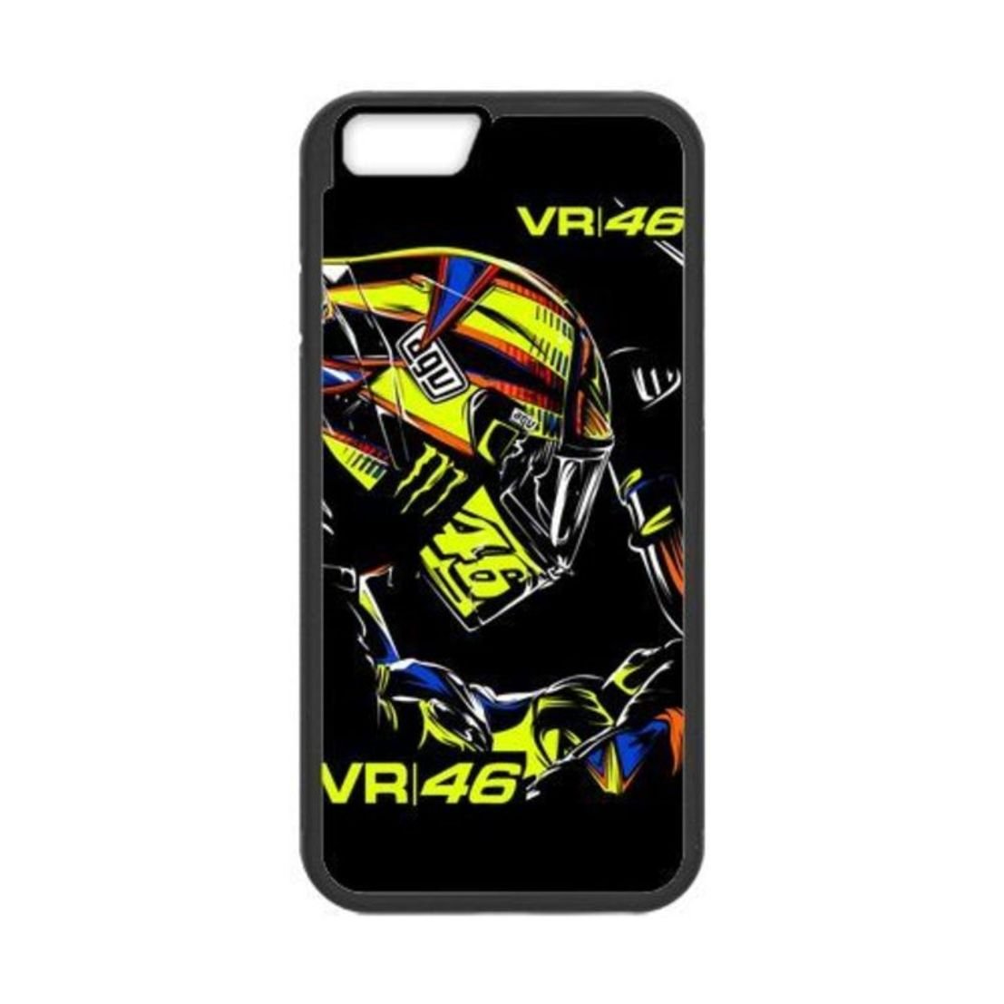 Coque De Protection IPhone Style Valentino Rossi Moto GP - Pour Modèles 4 à 11 - Plastique Rigide