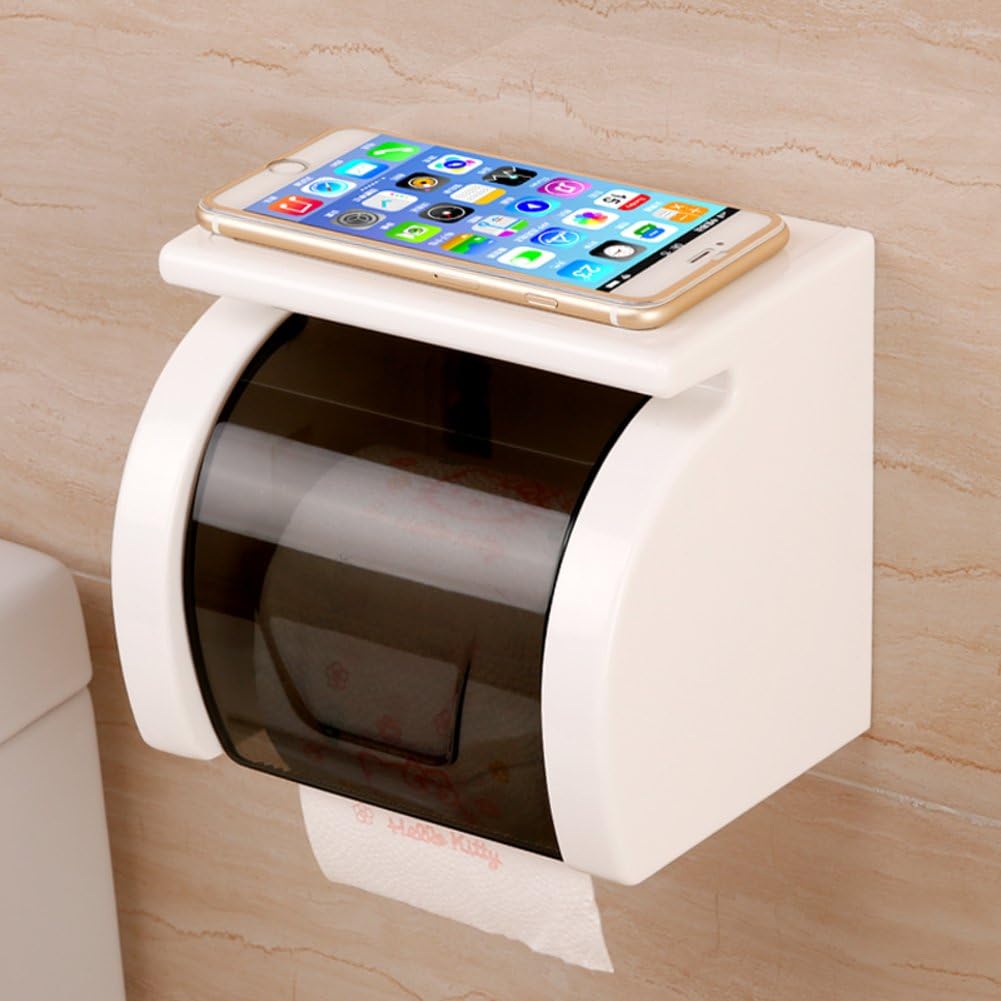 Plastic Toilet Paper Holders,Bathroom Holders for Toilet Paper,Suction