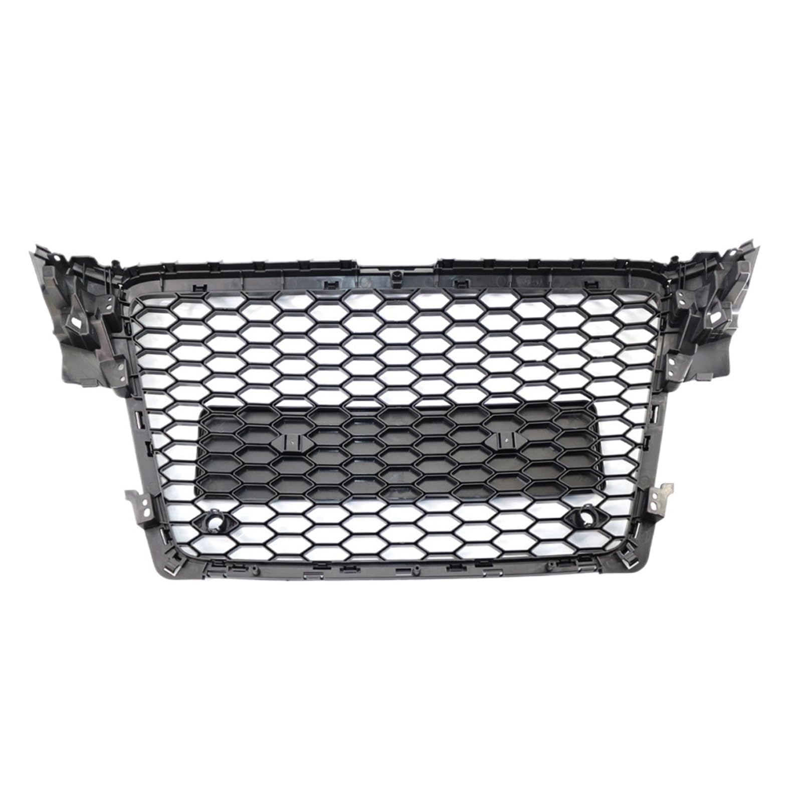 Przedni zderzak siatka plastra miodu pasuje do Audi A4 B8 8T S4 2008-2012 RS4 styl przedni grill osłona grilla grill chłodnicy