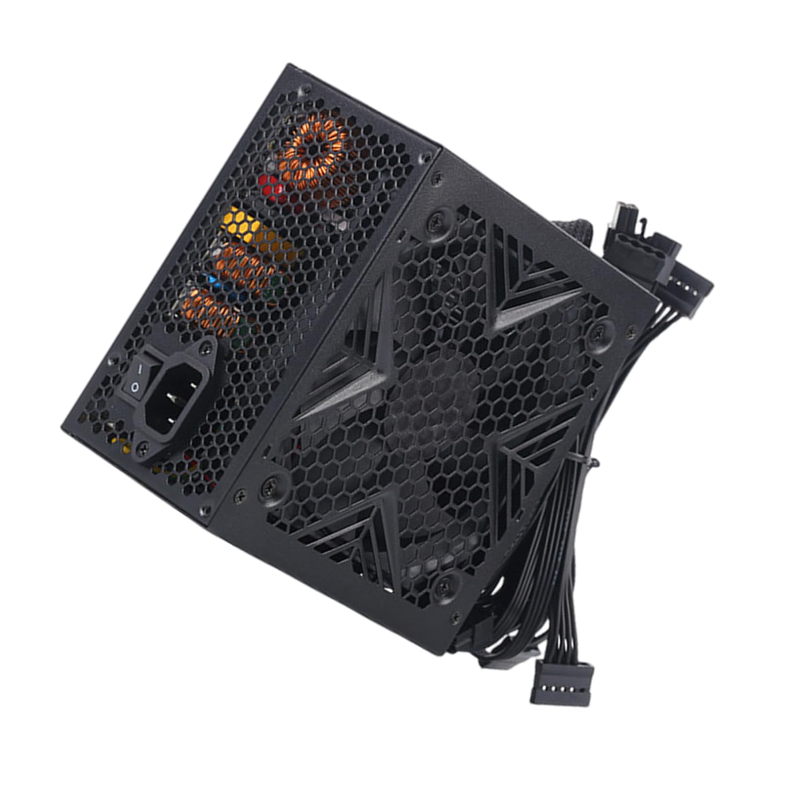 Fuente De Alimentación 550W/650W/750W para Gamers PC con Control Inteligente Ventilador Y Salida Voltajes Confiables para Juegos