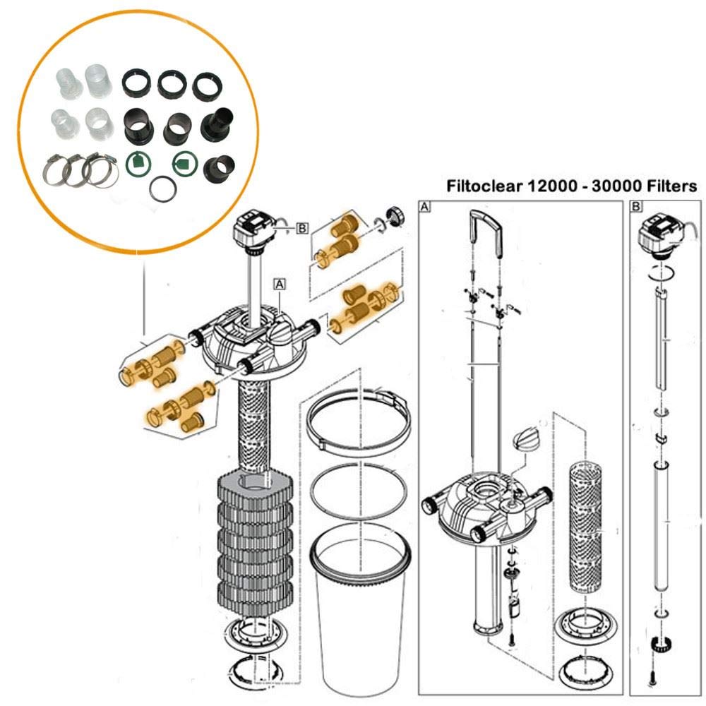 OASE 15830 Beipack FiltoClear 12000-30000