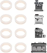 8Pcs Felt Washer Replacement for Breville Espresso Machine Grinders Espresso Machine Accessories Wool Ring Parts Compatible with BES870, BES878, BES880, BES980, BCG820 Models