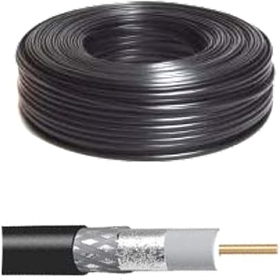 Matassa 100m cavo coassiale RG59 75ohm per telecamere videosorveglianza 6mm CCS 0 81mm Matassa 100m cavo coassiale RG59 75ohm per telecamere videosorveglianza 6mm CCS 0 81mm