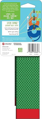 Miniatura 8 de VELCRO Brand Correas para manguera de jardín fáciles de colgar, soporta 100 libras, mantiene el cobertizo o garaje limpio y ordenado  Paquete