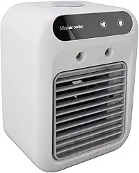 Ar Condicionado Portátil Profissional Resfriamento Eficiente de Resfriamento Duradouro 500 Ml Tanque de água Pequeno Resfriador de Ar para Quarto Carro Acampamento Carro Pequeno