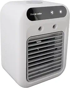 Ar Condicionado Portátil Profissional Resfriamento Eficiente de Resfriamento Duradouro 500 Ml Tanque de água Pequeno Resfriador de Ar para Quarto Carro Acampamento Carro Pequeno