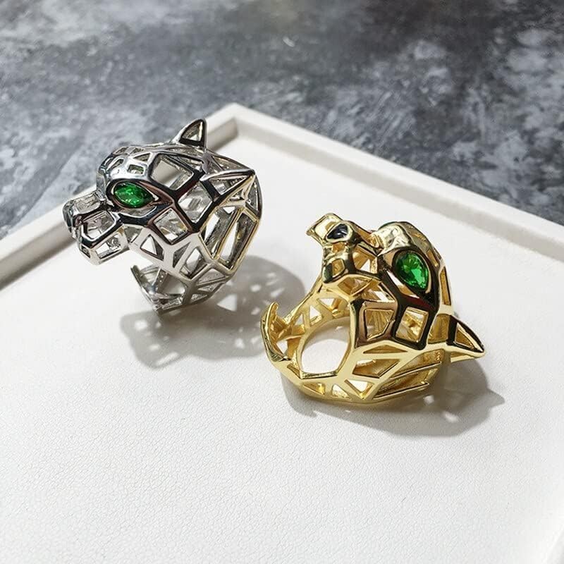 Bague léopard animal finger ring idée cadeau anniversaire originale - 5