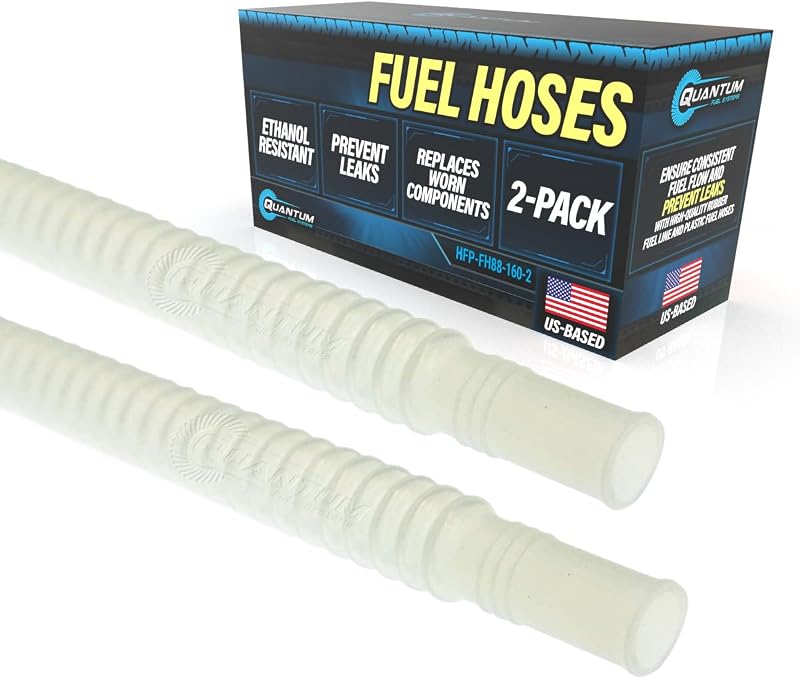 Mangueiras corrugadas de combustível submersíveis HFP 160 mm x 8 mm para módulo da bomba – Pacote com 2