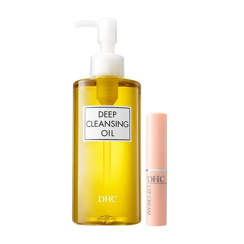 Conjunto DHC com óleo de limpeza facial e creme labial, 2 peças