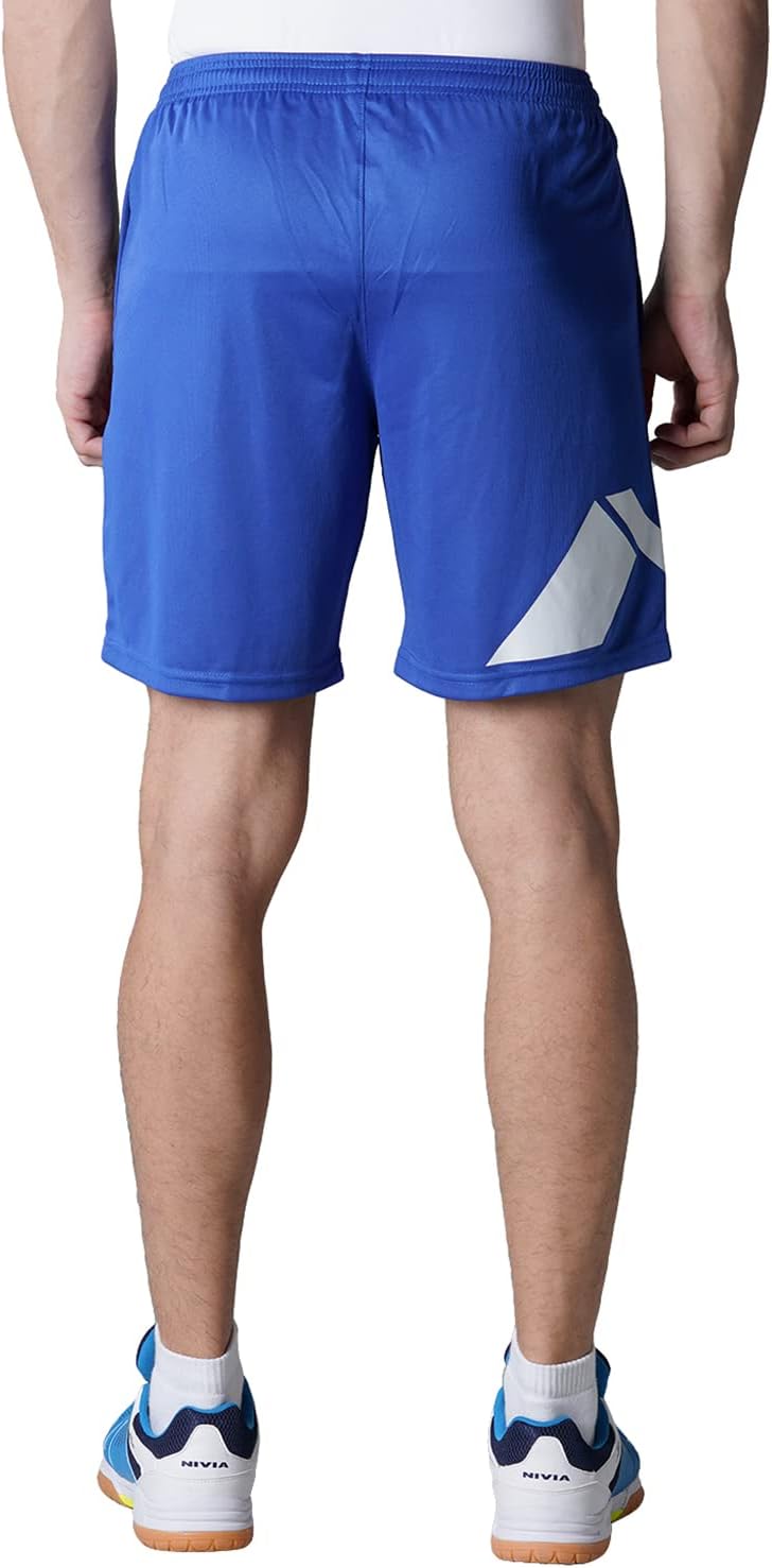 NIVIA Men's 2059M2 Carbonite Shorts, Royal Blue, M