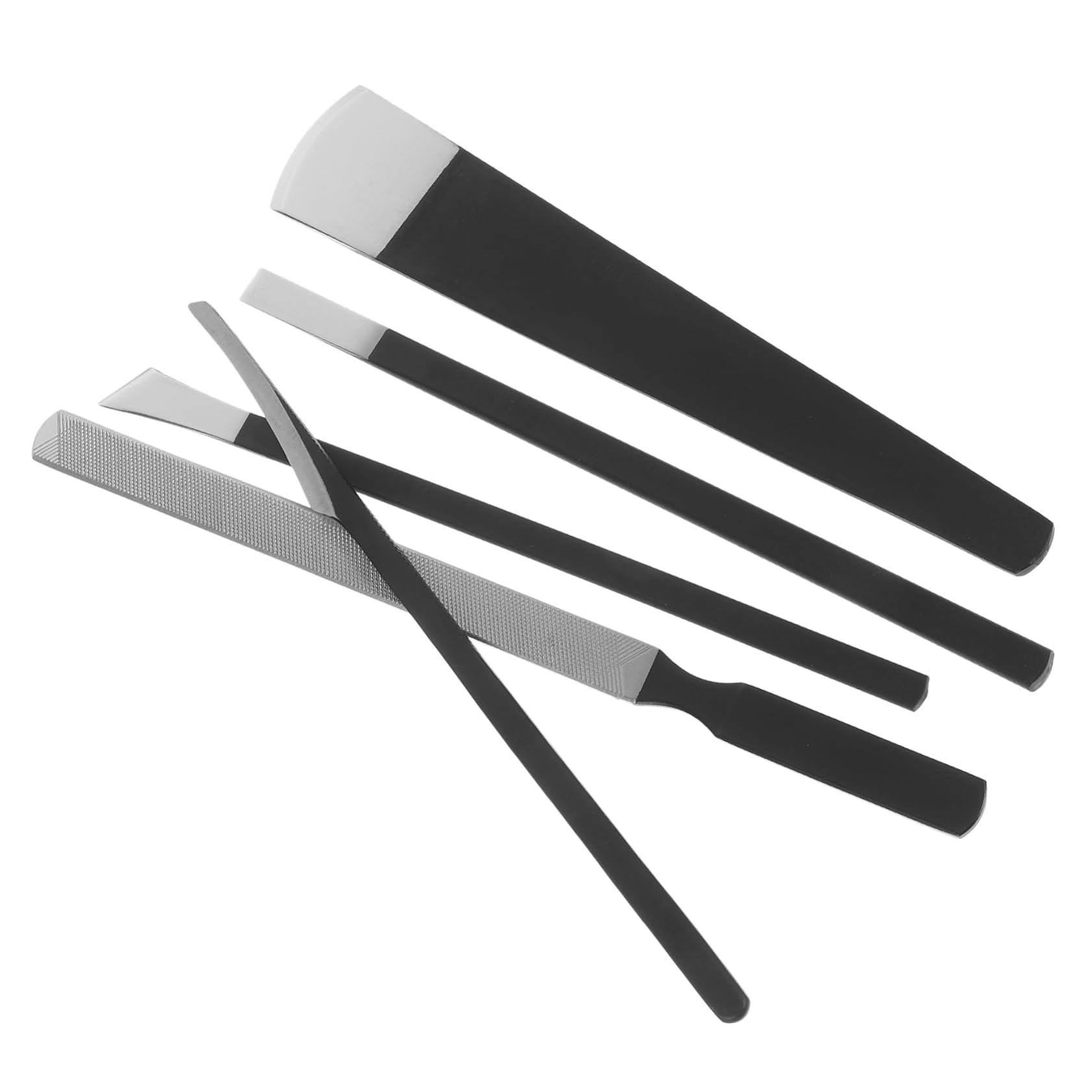 PartyKindom 1Set Stainless Steel Foot Scrubber Tool Nail Polishing Kit for Men Women Durable Dead Skin Removers Skin Scraper for Smooth Feet with Carry