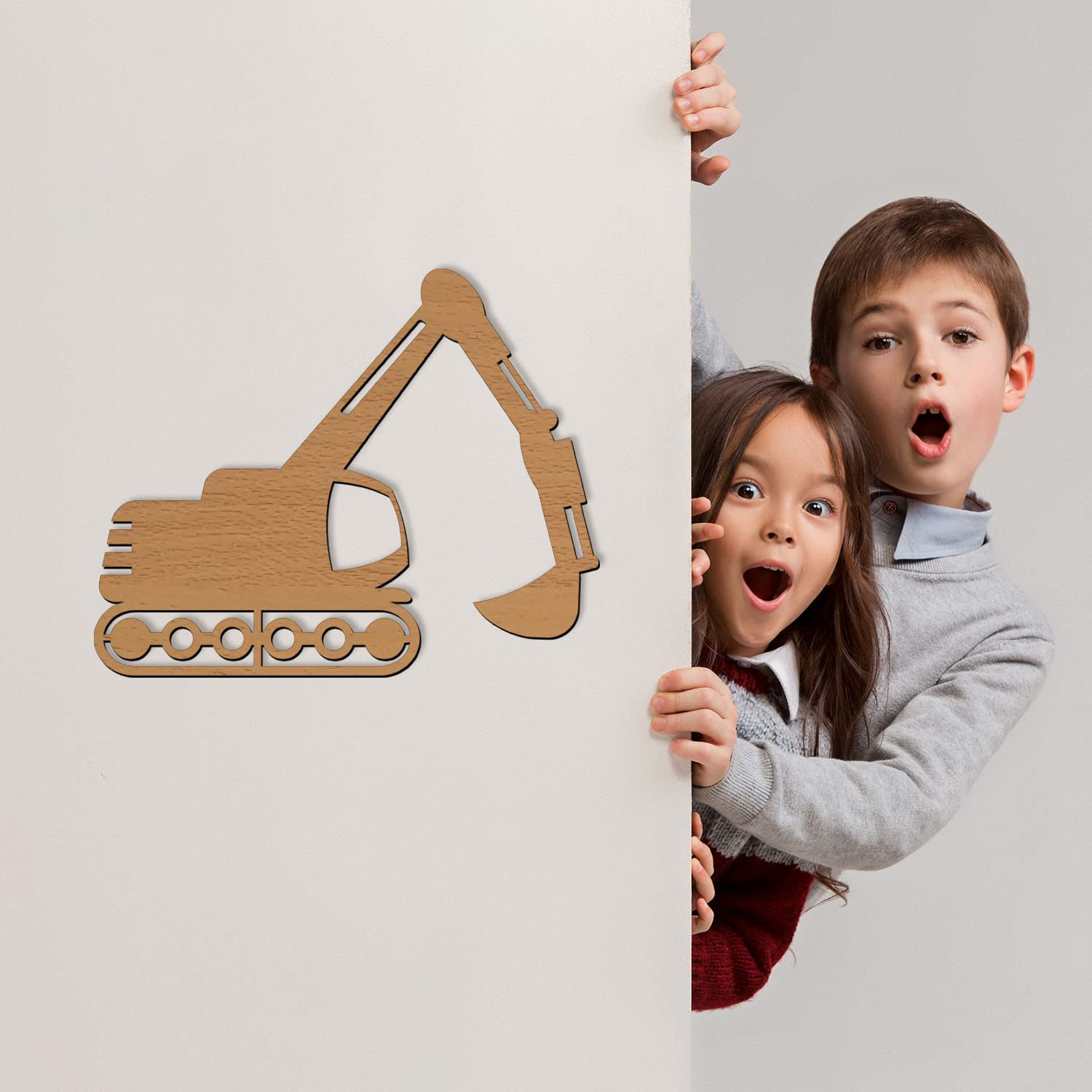 YRTMHU Lampade Led, Luce Notturna escavatore, Lampade da Comodino con Telecomando a 16 Colori, Luce Notte 3D Decorazione Camera da Letto per Bambini Adulti, Regalo in Stile alla Moda