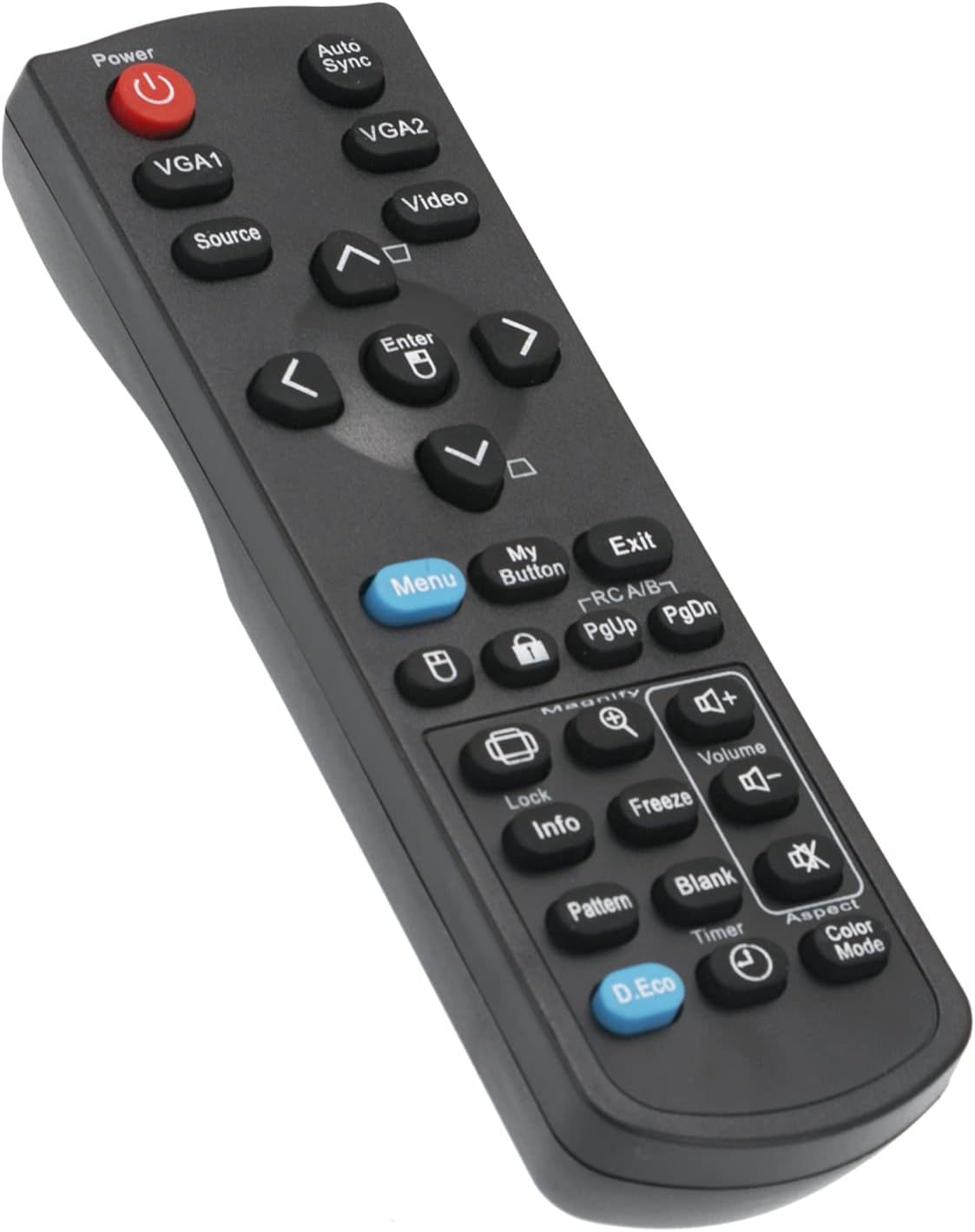 VINABTY Replacement Remote Control A-00009441 Fit for Viewsonic Projector PJD5126 PJD5132 PJD5134 PJD5226 PJD5226W PJD5232L PJD5234L PJD5533W PJD6223 PJD6235 - Image 4