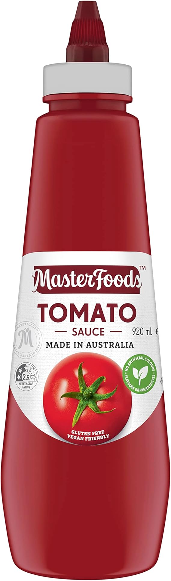 MasterFoods Tomato Sauce 920mL Pantry Food & Drinks