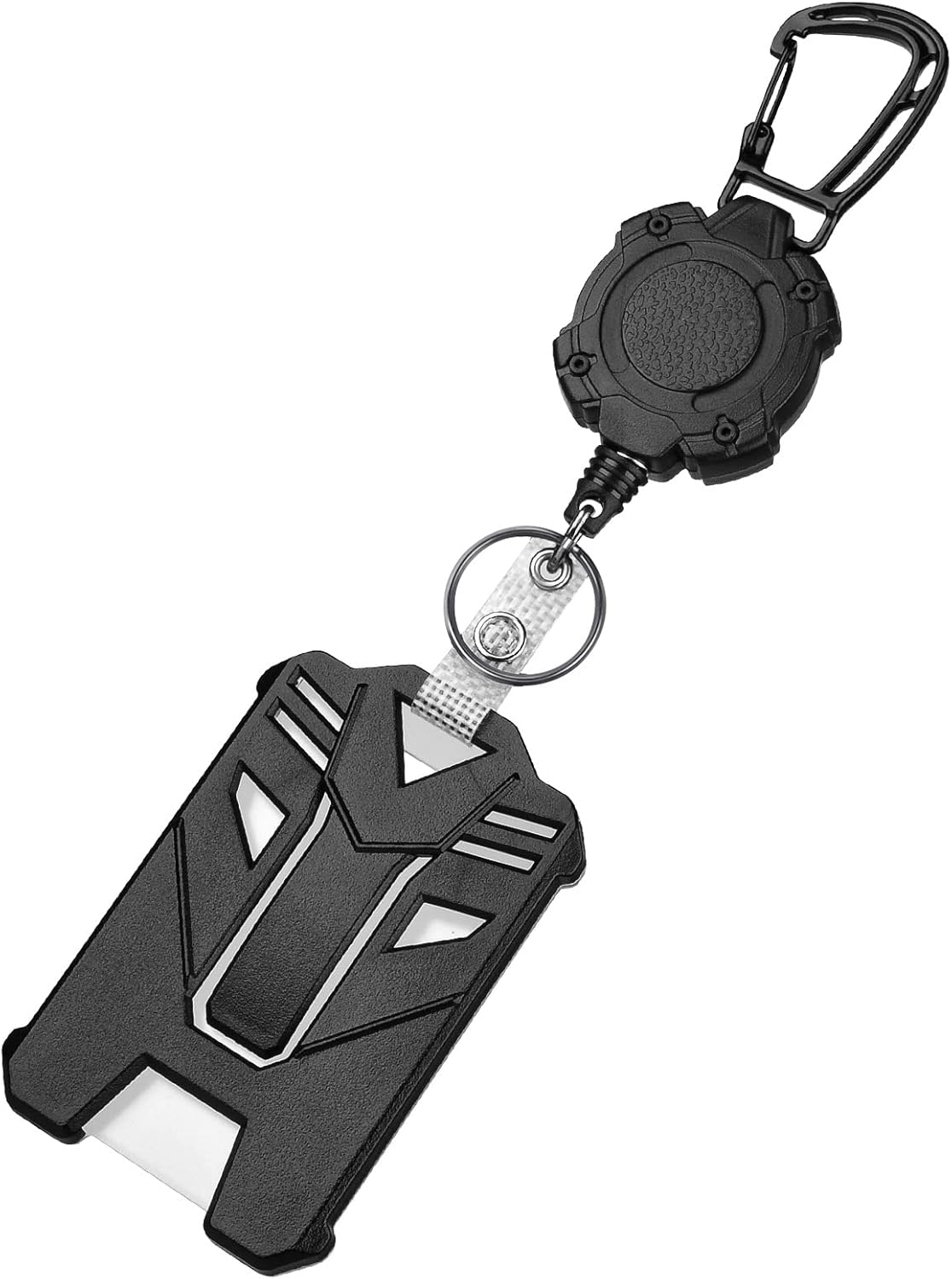 Vicloon Retractable Badge Reels, 2pcs Heavy Duty Retractable Keychain