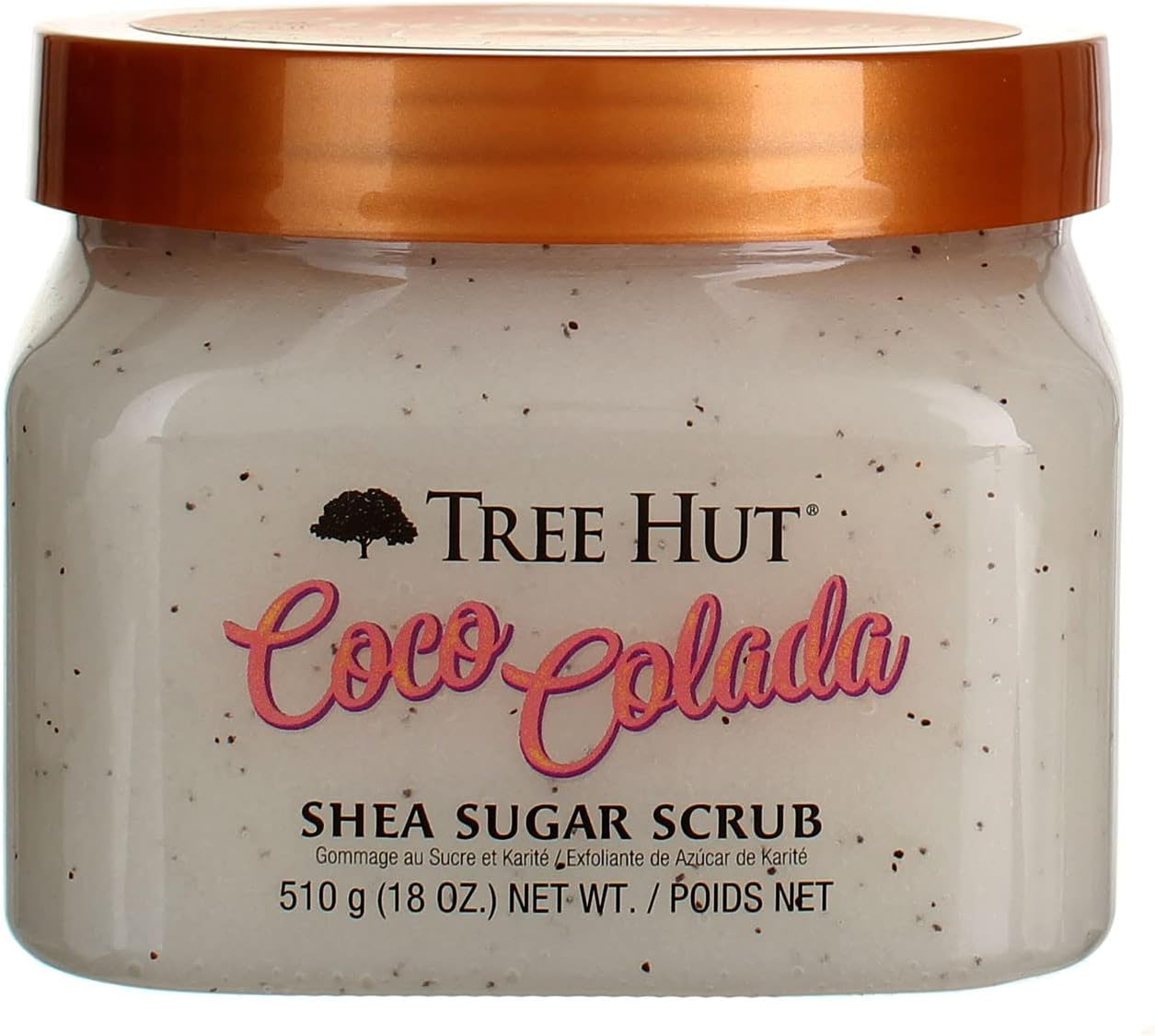 Tree HutSugar Body Scrub 18 Ounce Coco Colada (Pack of 3)
