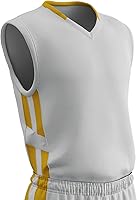 Vista 6 de CHAMPRO Camiseta de baloncesto muscular para hombre Azul Rey