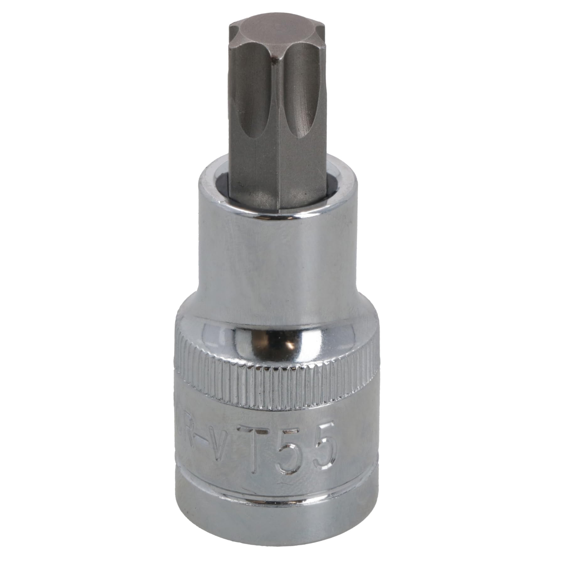 T55 x 55mm 1/2" Drive Torx Star Socket Male T-Star Cr-V Steel AU638