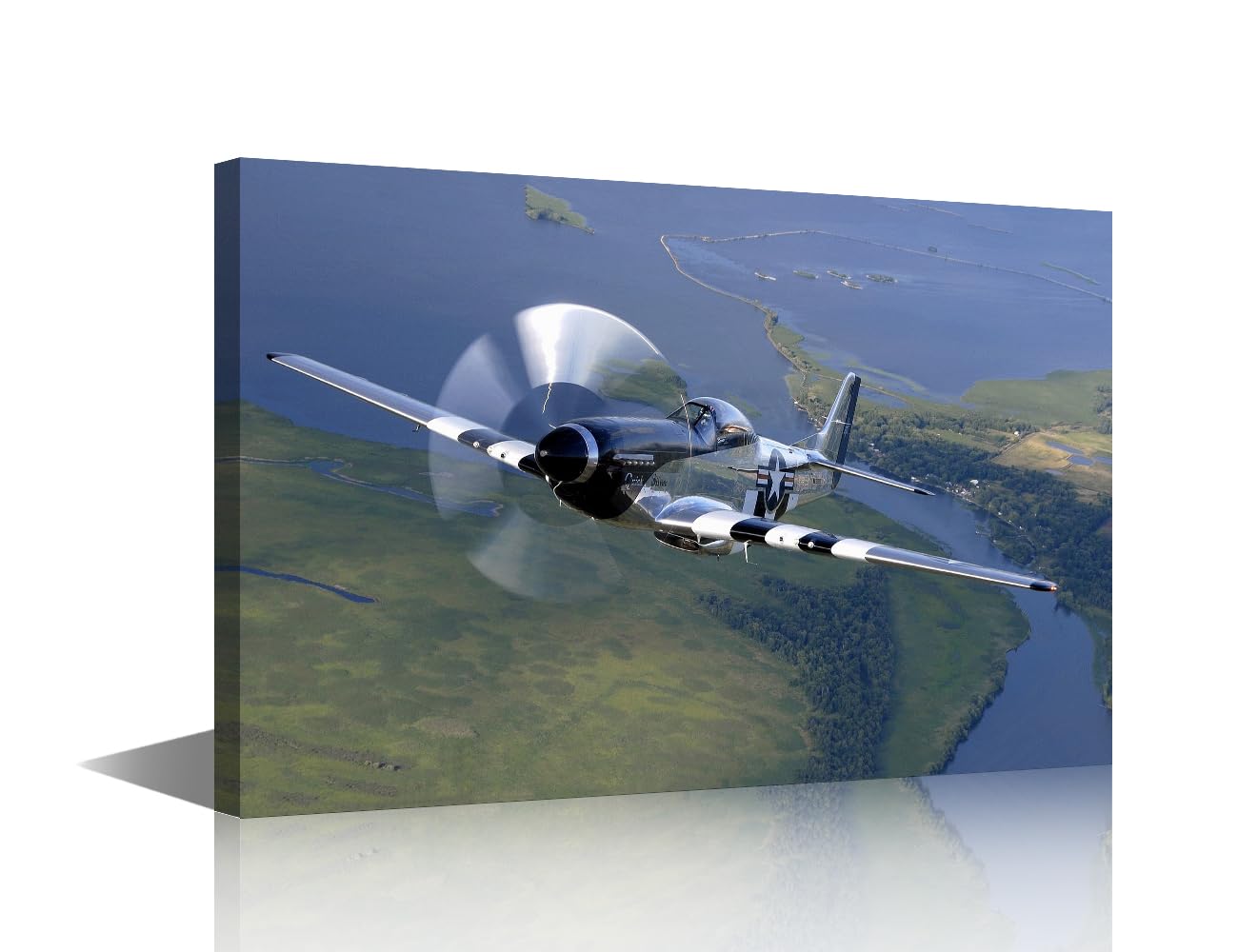 TISHIRON Airplane Airport Poster Canvas Wall Art Decor Vintage Airplane Decor Paintings Retro Wall Decor Posters Prints for Home Living Room Dining Room Kitchen Framed Ready to Hang 18x12 in