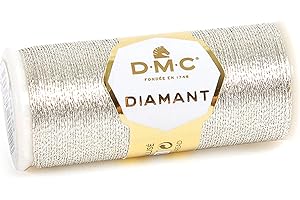 DMC Diamant Light Silver Thread: Embroider with Brilliance