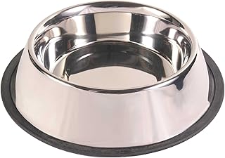 Trixie Stainless Steel Bowel with Rubber Ring 2.8 litre product image