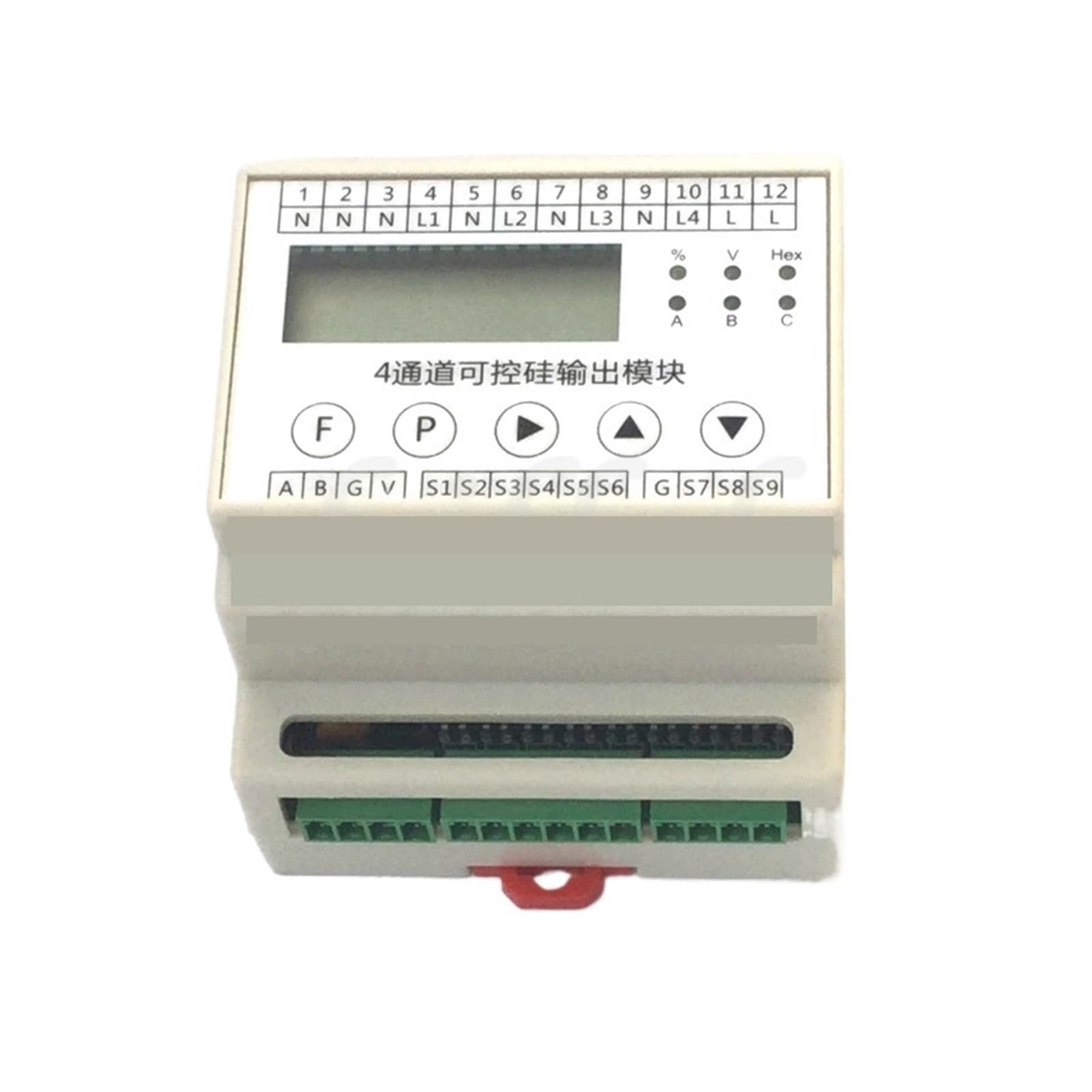 Variateur thyristor 4 voies RS485 LCD pour éclairage connecté maison